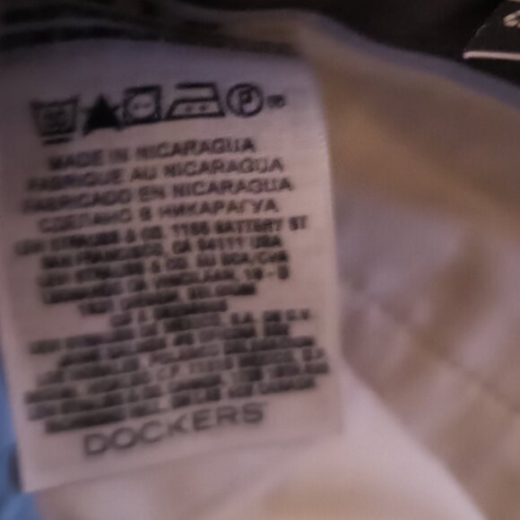 Men's Signature Khaki Dockers Straight Fit.. W 32 L 29 , NWT - Picture 6 of 10